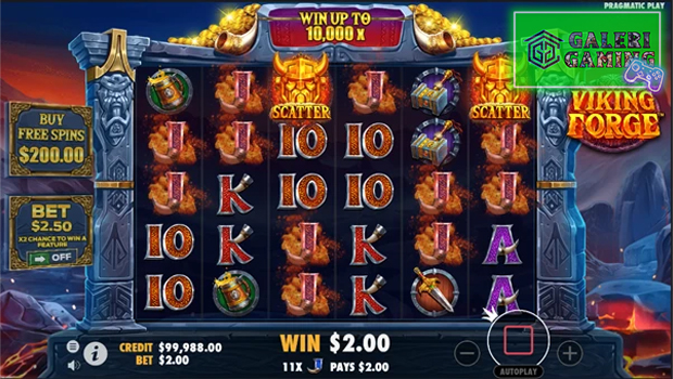 Viking Forge: Slot Petualangan Viking Mencari Harta Tersembunyi!