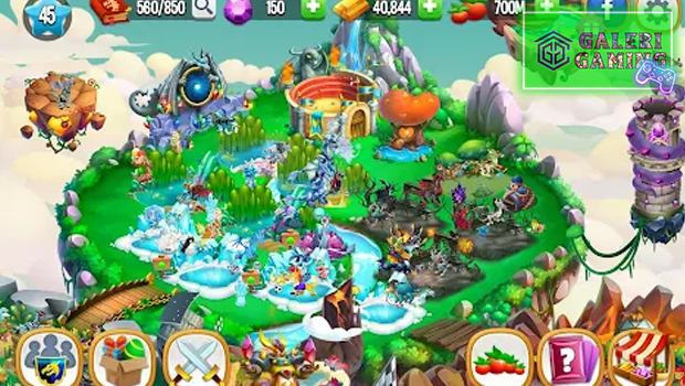 Dragon City: Bangun Kota Naga dan Latih Makhluk Legendaris!