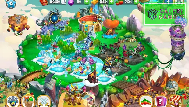 Dragon City Bangun Kota Naga, Panen Kekuatan Epik!