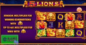 Slot Demo Gratis Metode Latihan di 5 Lions Tanpa Risiko!