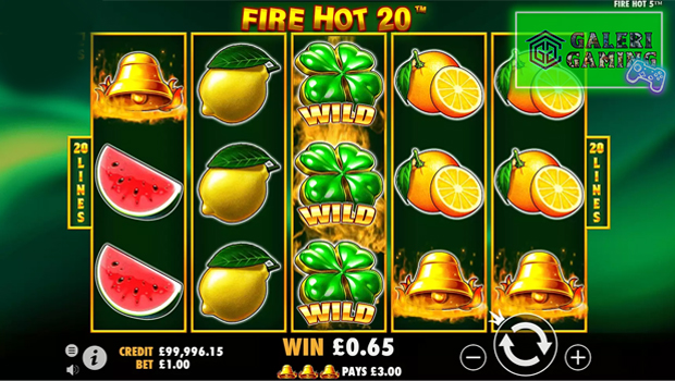 Slot Online Sensasi Epik di Game Fire Hot 20 Menggila!