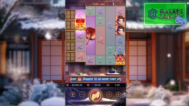 Ruby8000 Login 2 Karakter Modern di Slot Geisha's Revenge!
