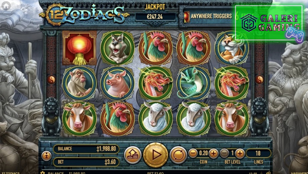 Cnnslot Games 12 Zodiacs Simbol Rejeki Bonus di Ujung Jari!