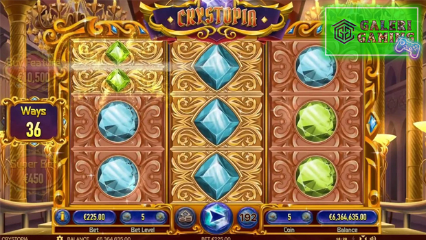 Crystopia Game Slot Cantik Berkilau di Cnnslot 2025