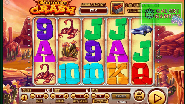 Coyote Crash Login Resmi Cnnslot 20 Ekspedisi Gurun!
