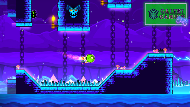Geometry Dash 9 Rintangan Aneh yang Bikin Jari Kram