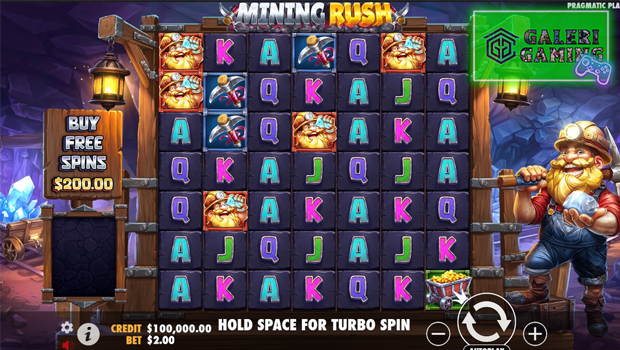 Cnnslot 2025 Grafis 3D Slot Mining Rush yang Epik