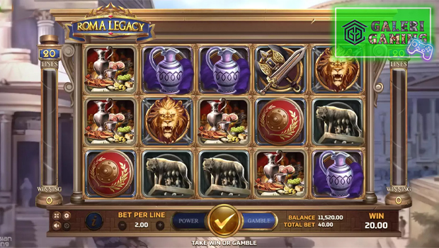 Roma Legacy 15 Keagungan di Situs Slot Terbaik