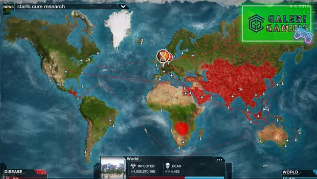 Plague Inc Game Taktik unik Uji 1 Otak Moral