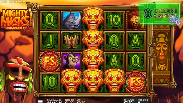 Mighty Masks 58 Game Topeng Penuh Teriakan!