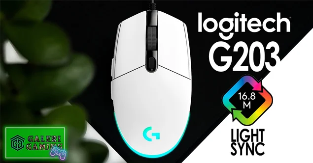 Logitech G203 Lightsync Mouse RGB Makin Indah