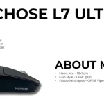 MCHOSE L7 Ultra Presisi Tinggi, Respons Cepat, Game!