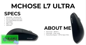 MCHOSE L7 Ultra Presisi Tinggi, Respons Cepat, Game!