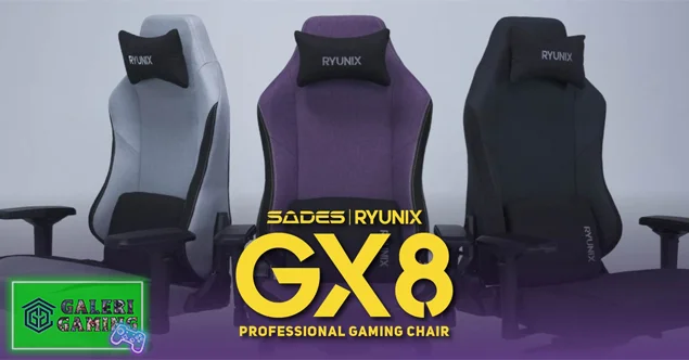 Sades Ryunix GX8: Tingkatkan Skill Gaming dengan Kursi Ini!